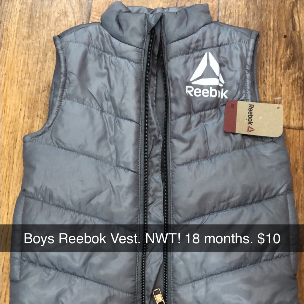 Boys Reebok Vest.